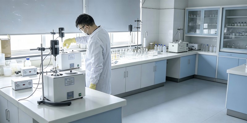 永固化工专业胶粘剂研发实验室与检测设备