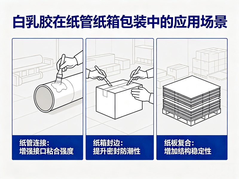 纸箱厂一般用多少固含量的白乳胶? 纸箱厂一般用多少固含量的白乳胶?