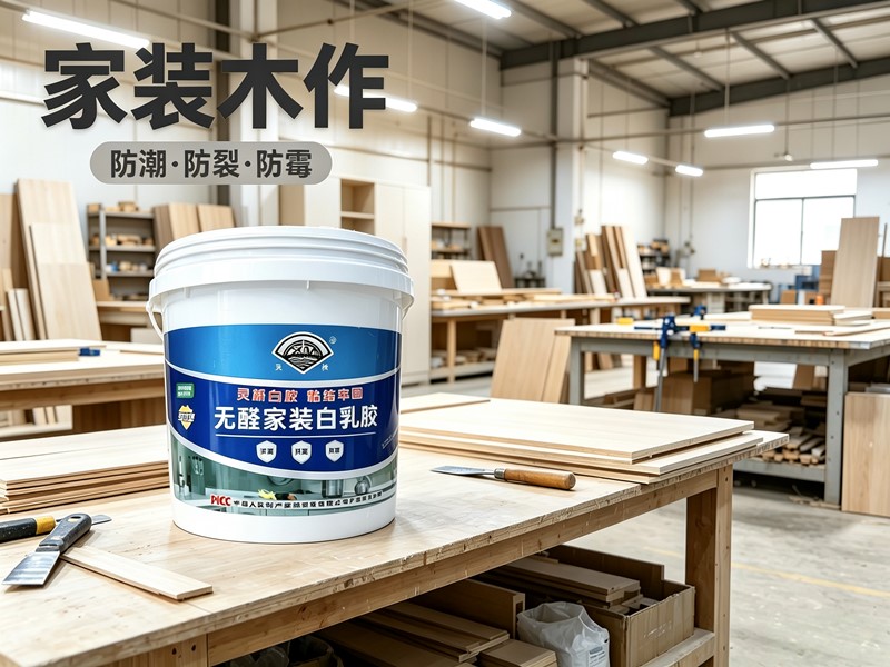 灵桥三防无醛白乳胶 灵桥三防无醛白乳胶